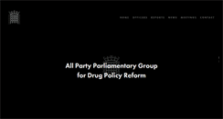 Desktop Screenshot of drugpolicyreform.net