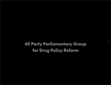 Tablet Screenshot of drugpolicyreform.net
